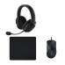 Комплект Gaming 9, наушники Razer Barracuda X, черные + мышь Razer DeathAdder V3, черные + коврик для мыши Razer Gigantus V2