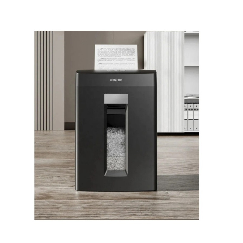 Distrugator de documente Qsmile GA666P, Grey
