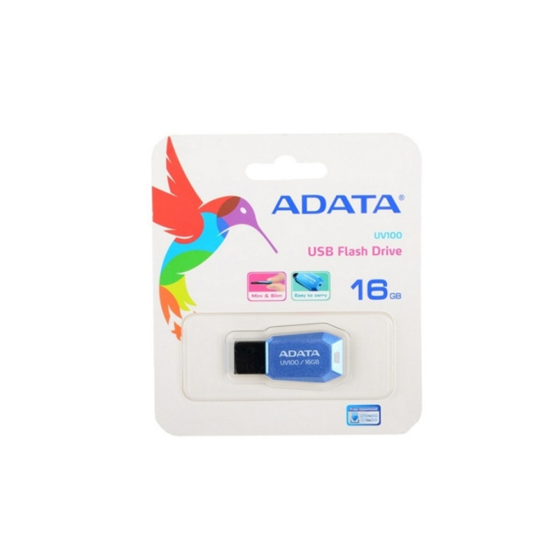 USB-флеш-накопитель 16 ГБ ADATA UV100 синий