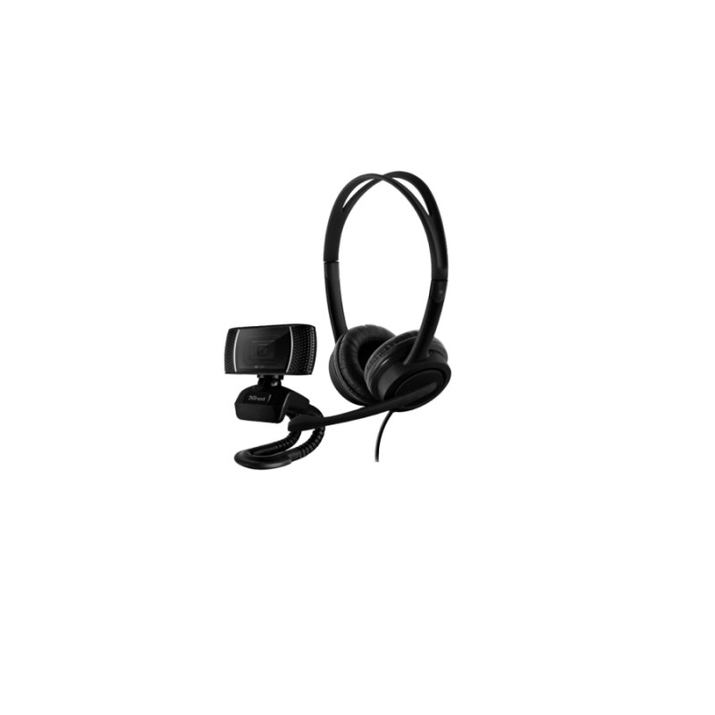 Trust Doba 2-in-1 Home Office Set, Black