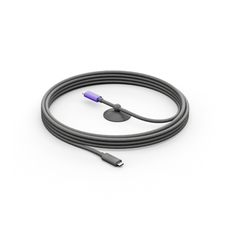 Активный USB-кабель Logitech 5M, графитовый