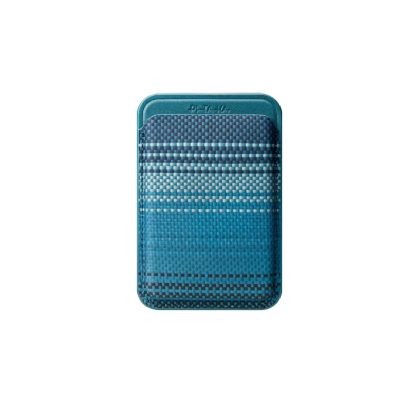 PITAKA MagSafe Woven Wallet, Moonrise