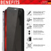 Стекло Privacy Glass FC Apple iPhone 12/12 Pro, полное защитное стекло, Eco-Frame, Acc