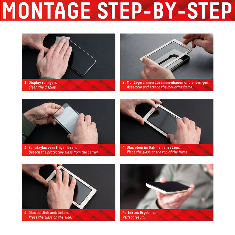 Стекло Privacy Glass FC Apple iPhone 12/12 Pro, полное защитное стекло, Eco-Frame, Acc