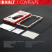 Стекло Privacy Glass FC Apple iPhone 12/12 Pro, полное защитное стекло, Eco-Frame, Acc