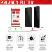 Стекло Privacy Glass FC Apple iPhone 13 Pro Max/14 Plus, полное защитное стекло, Eco-Frame, Acc