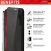 Стекло Privacy Glass FC Apple iPhone 13/13 Pro/14, полное защитное стекло, Eco-Frame, Acc