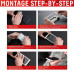 Стекло Privacy Glass FC Apple iPhone 13/13 Pro/14, полное защитное стекло, Eco-Frame, Acc