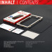 Стекло Privacy Glass FC Samsung Galaxy S22+, полное защитное стекло, Eco-Frame, Acc