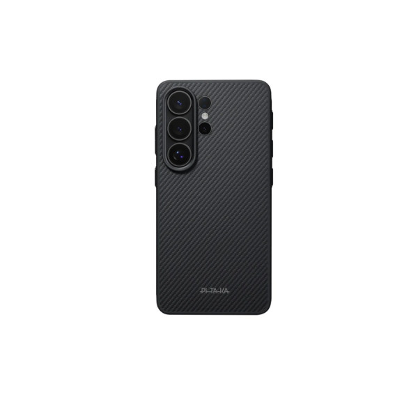 Чехол PITAKA для Samsung S26 Ultra, Cairn Case, черно-серый.