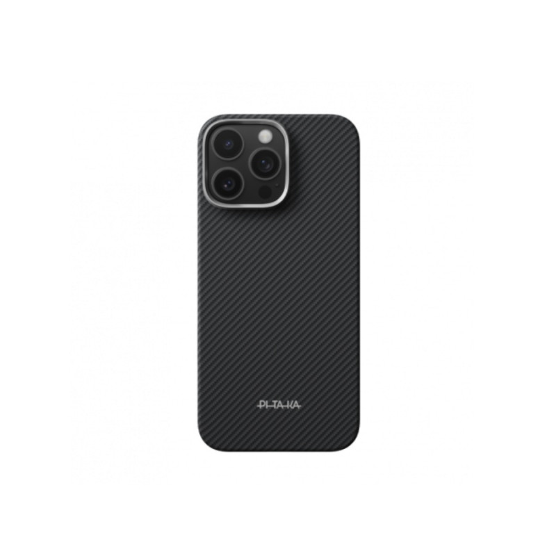 PITAKA for iPhone 16 Pro Max, PitaTap, Black/Grey