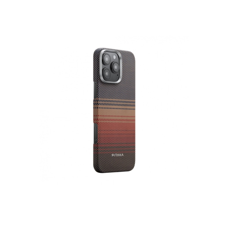 PITAKA for iPhone 16 Pro, Tactile Woven, Sunset