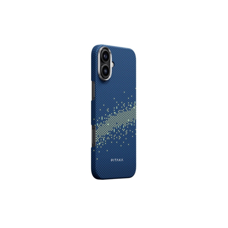 PITAKA for iPhone 16 Plus, Tactile Woven, Milky way galaxy