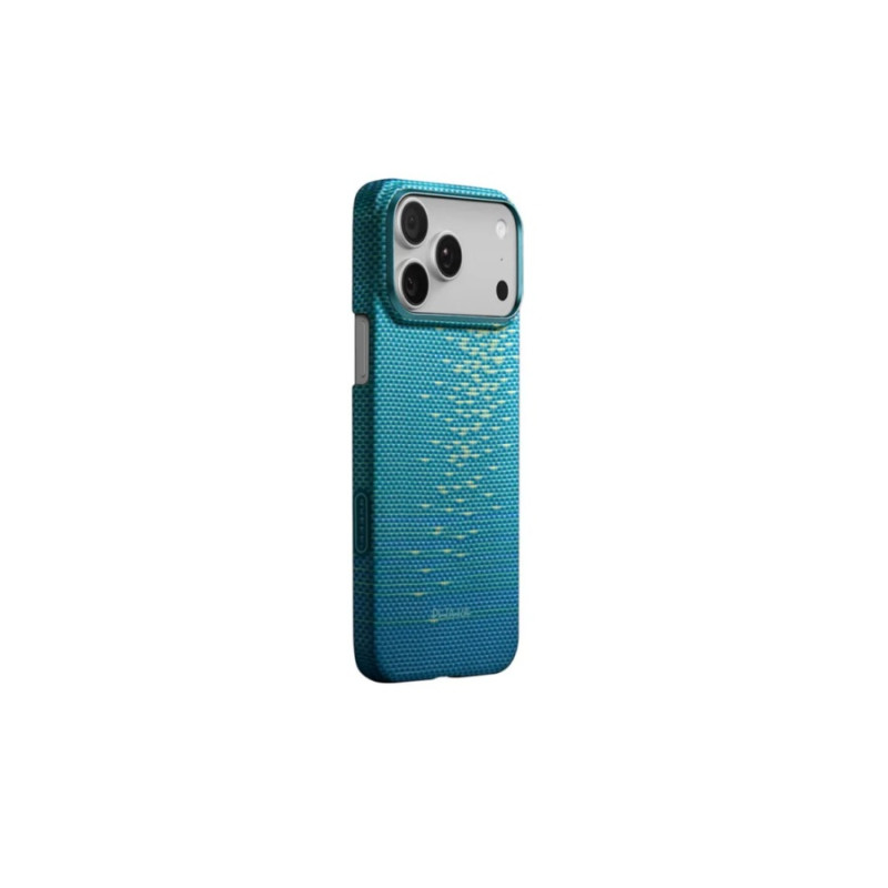PITAKA for iPhone 17 Pro Max, Lucid Blue