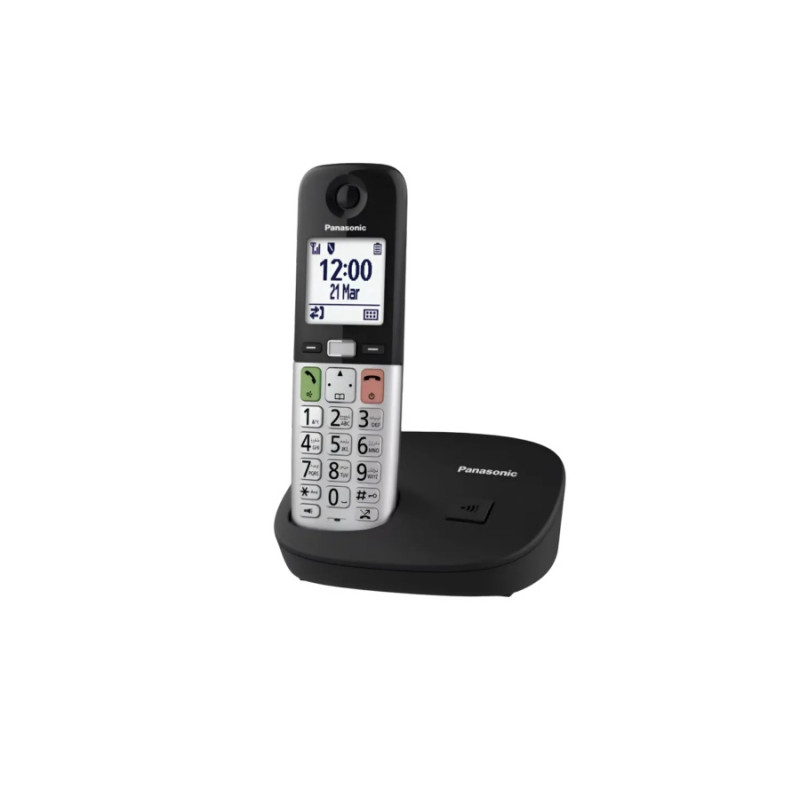 Телефон Panasonic KX-TGU410UCB, Black and Silver