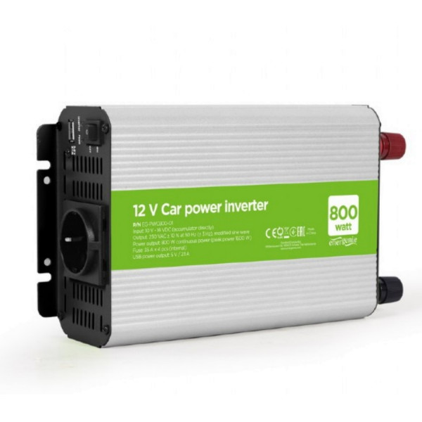Автомобильный инвертор EnerGenie EG-PWC800-01