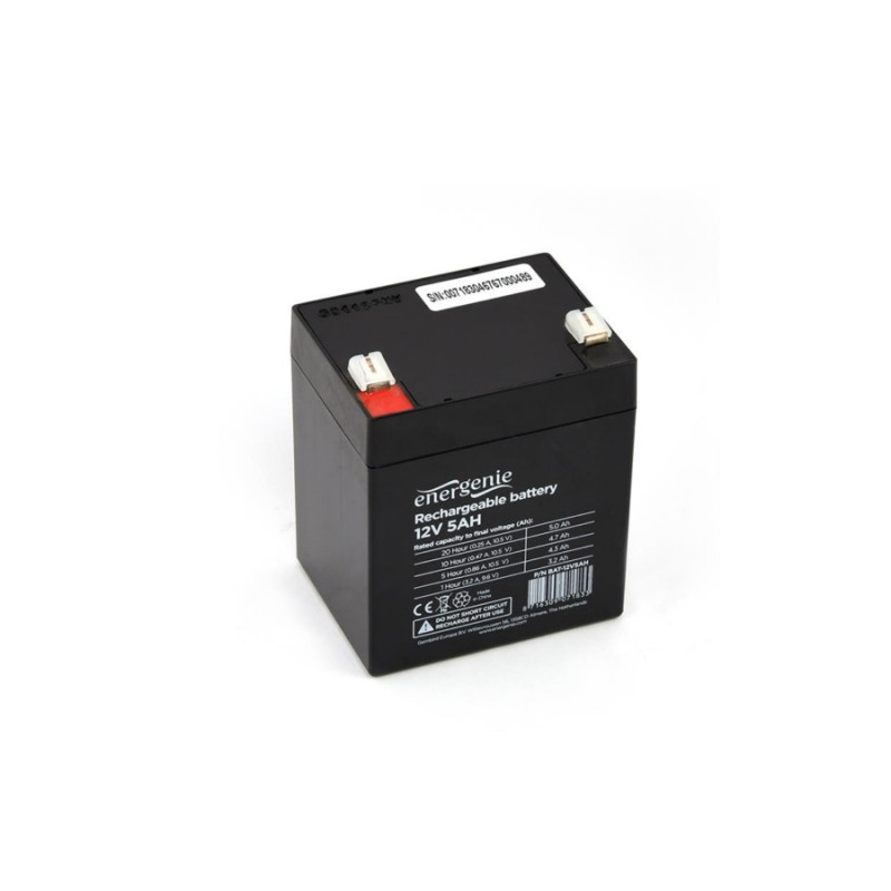 Аккумулятор для ИБП Gembird 12V 5AH
