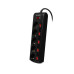 Сетевой фильтр Sven SF-05PL, Black, SV SF-05PL_3.0m_B