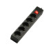 Сетевой фильтр Ultra Power UP3-B-6PPB, Black