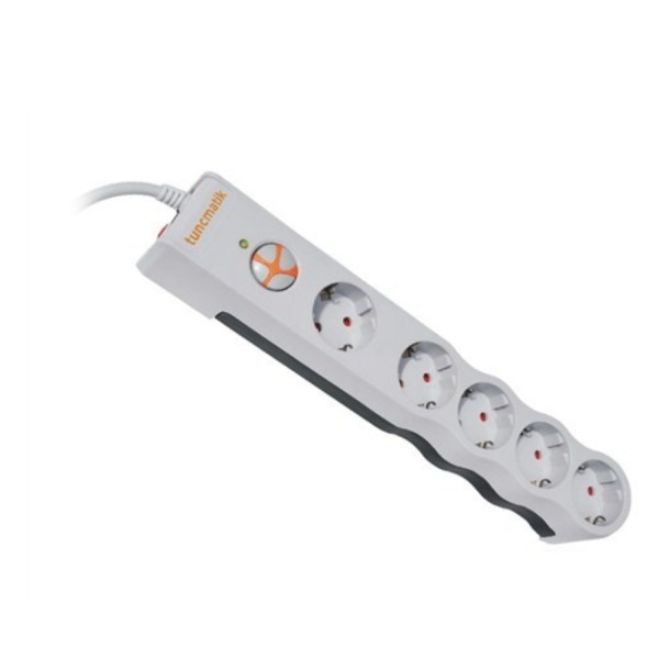 Сетевой фильтр Tuncmatik Powersurge 5 LI 1050 J White