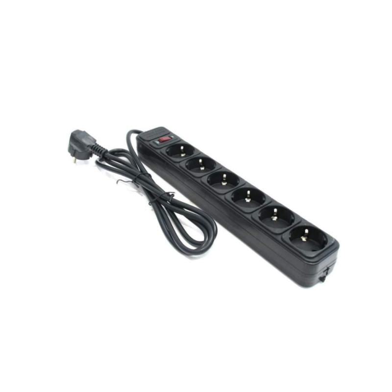 Сетевой фильтр Ultra Power UP6-B-10PPB, Black