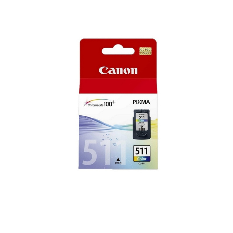Cartus cu cerneala Canon CL-511, Cyan, Yellow, Magenta