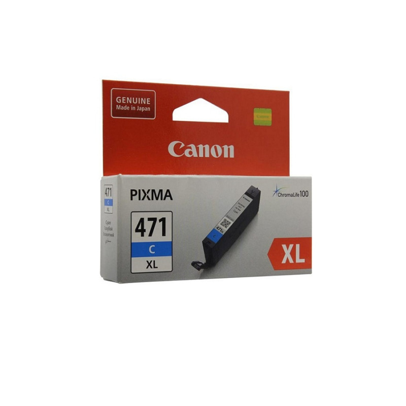 Картридж с чернилами Canon CLI-471XL C, Cyan
