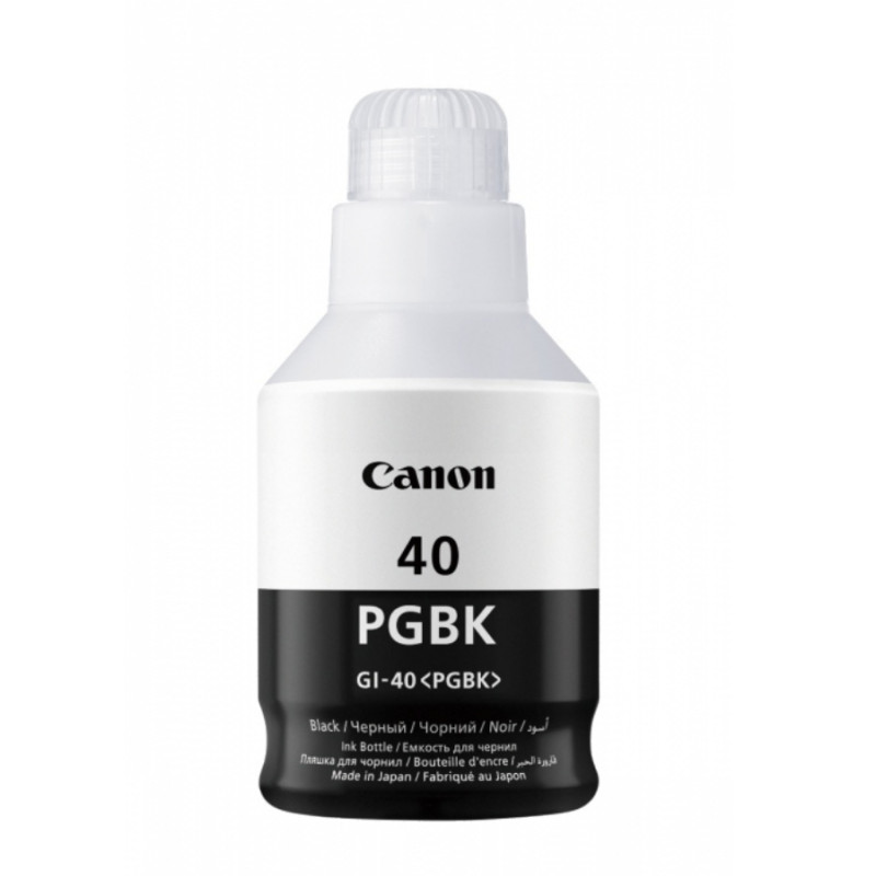 Картридж с чернилами Canon GI-40 Bk, Black
