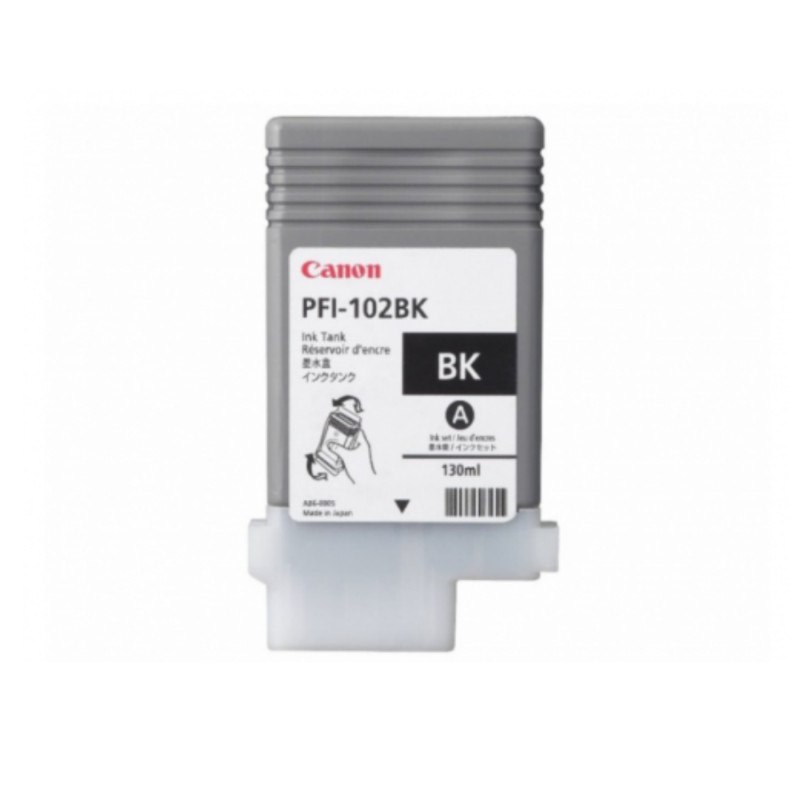 Картридж Canon PFI-102 Bk, Черный