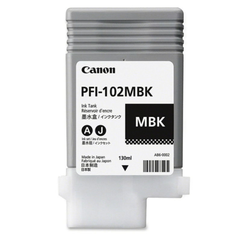 Картридж Canon PFI-102 MBk, Matte Black