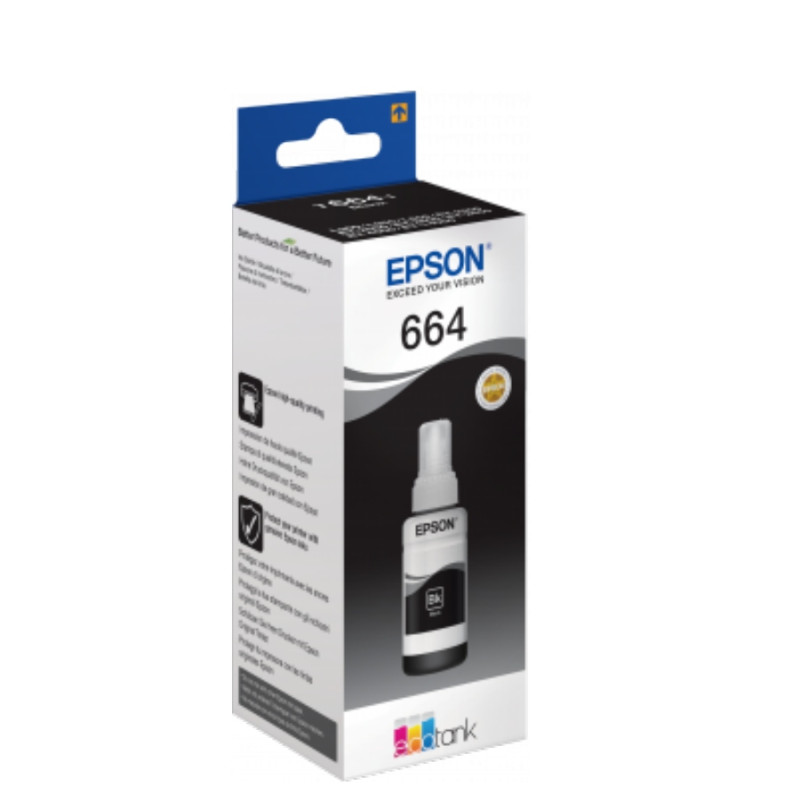 Картридж с чернилами Epson T66414A, Black