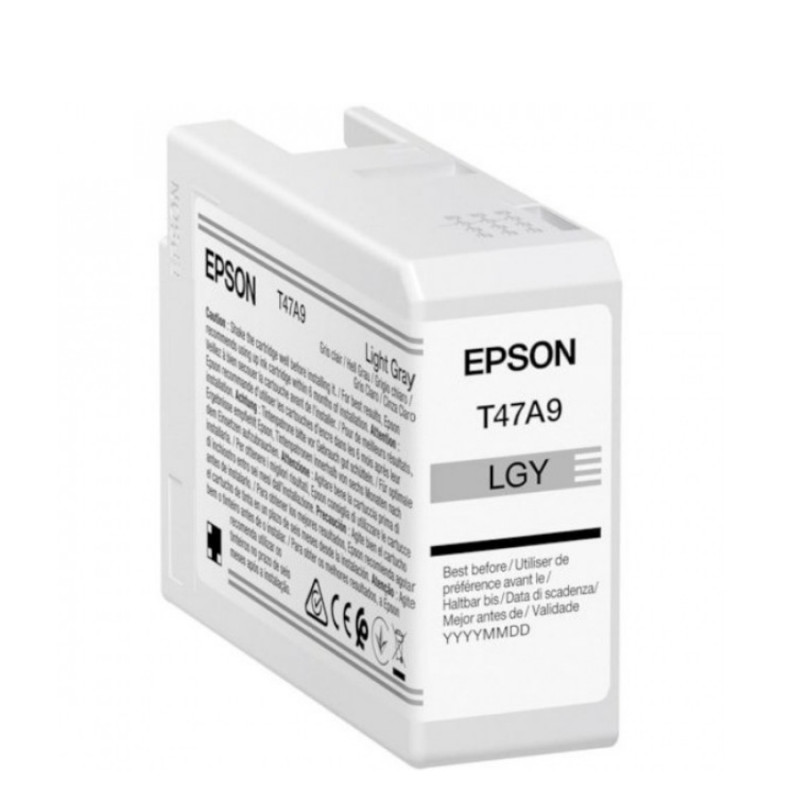 Картридж с чернилами Epson T47A9 UltraChrome PRO 10 INK, Light Gray