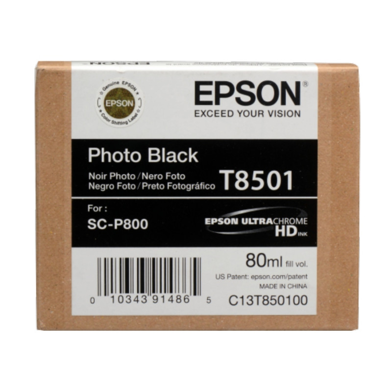 Картридж с чернилами Epson T850100 PhotoBlack
