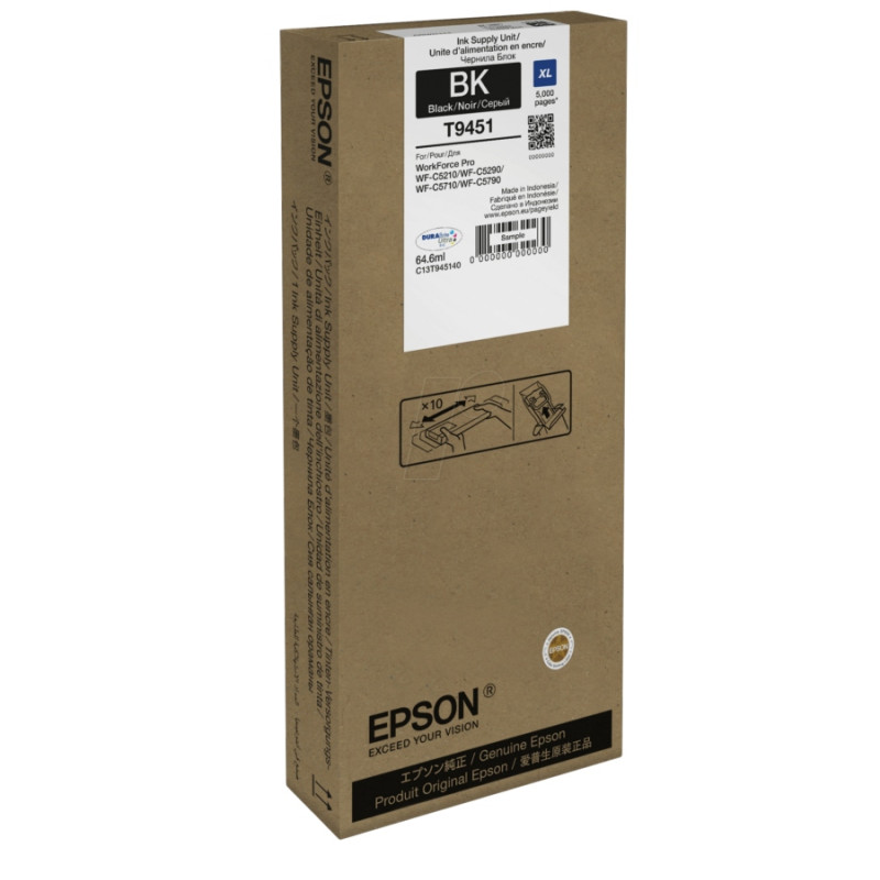 Картридж Epson T945140, XL Черный