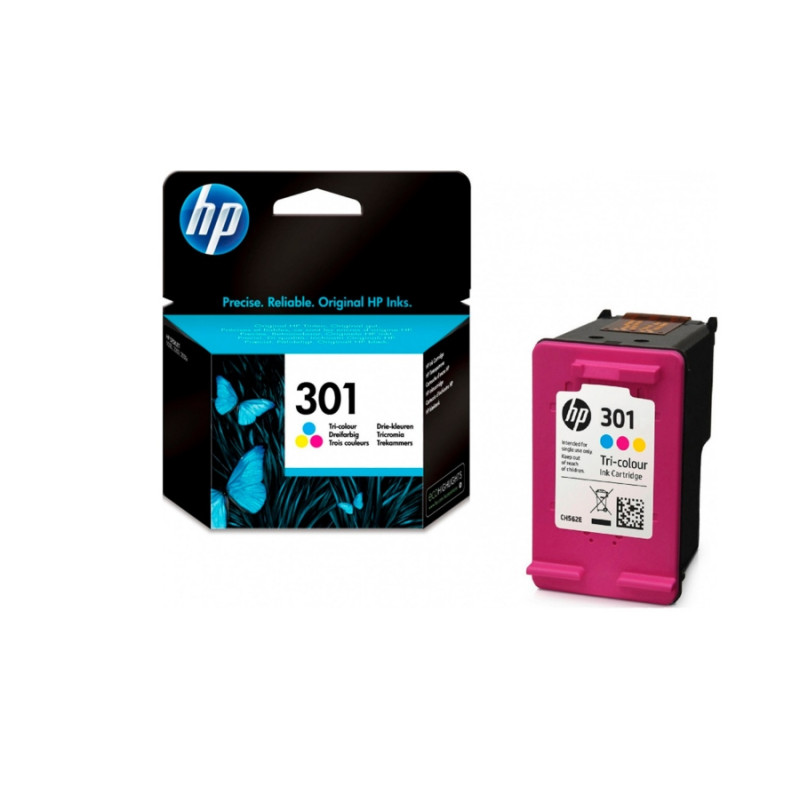 Картридж с чернилами HP 301 Tri-color