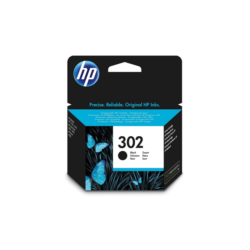Картридж с чернилами HP 302 (F6U66AE) Black