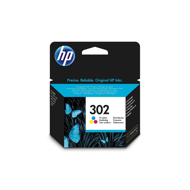 Cartus cu cerneala HP 302 (F6U65AE) Tri-color