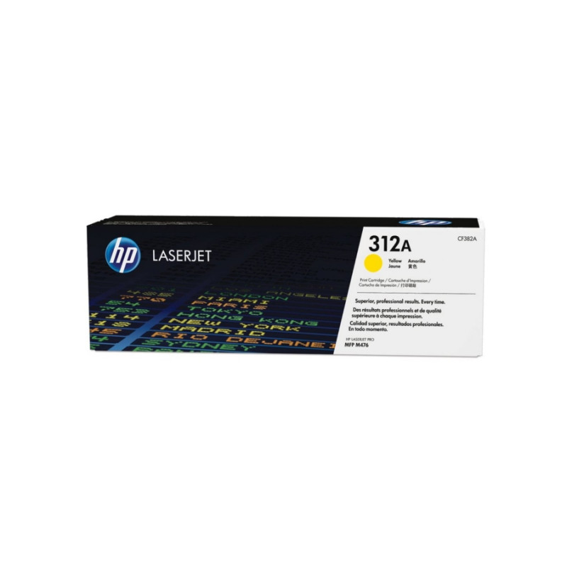 Лазерный картридж HP 312A, Yellow