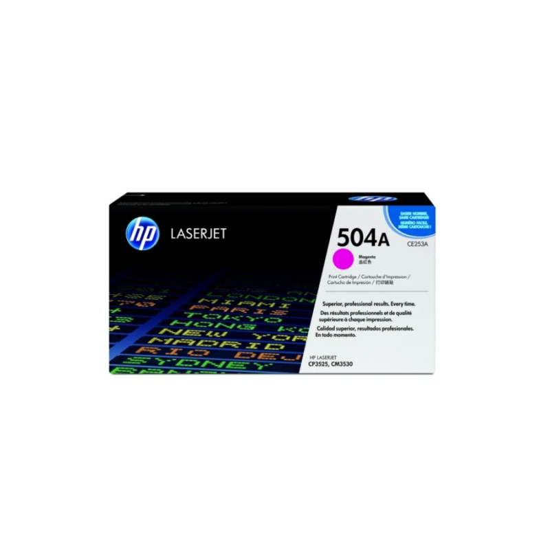 Лазерный картридж HP 504A (CE253A) Magenta