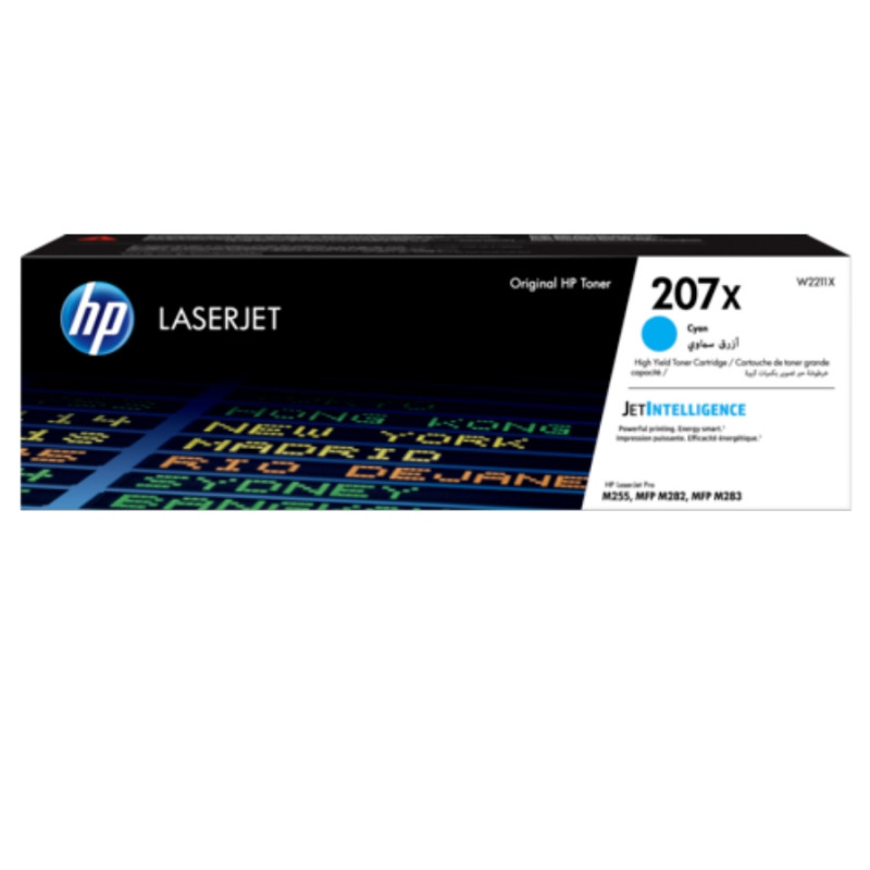 Лазерный картридж HP 207X, Cyan