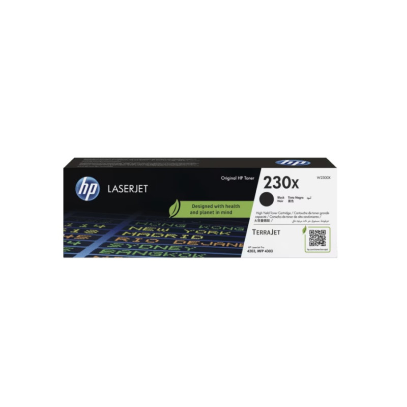 Тонер HP 230X, черный