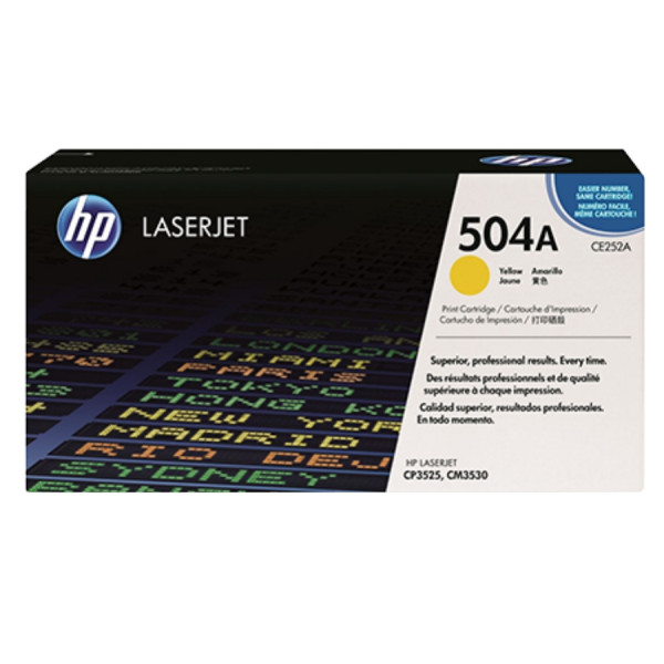 Лазерный картридж HP for CLJ CP3525, Yellow