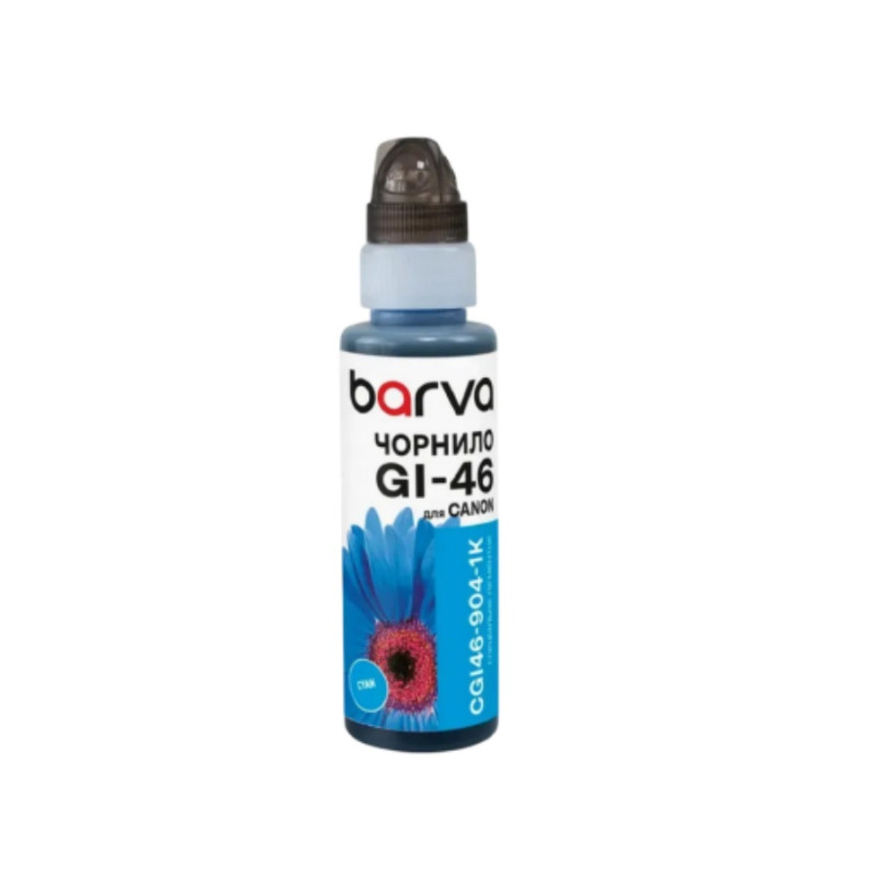 Чернила Barva для серии G Canon черные (GI-46 C) 100гр OneKey (CGI46-904