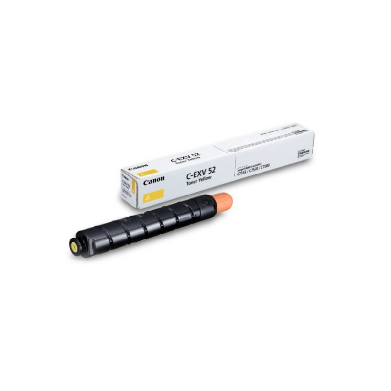 Оригинальный тонер Canon C-EXV52 Yellow