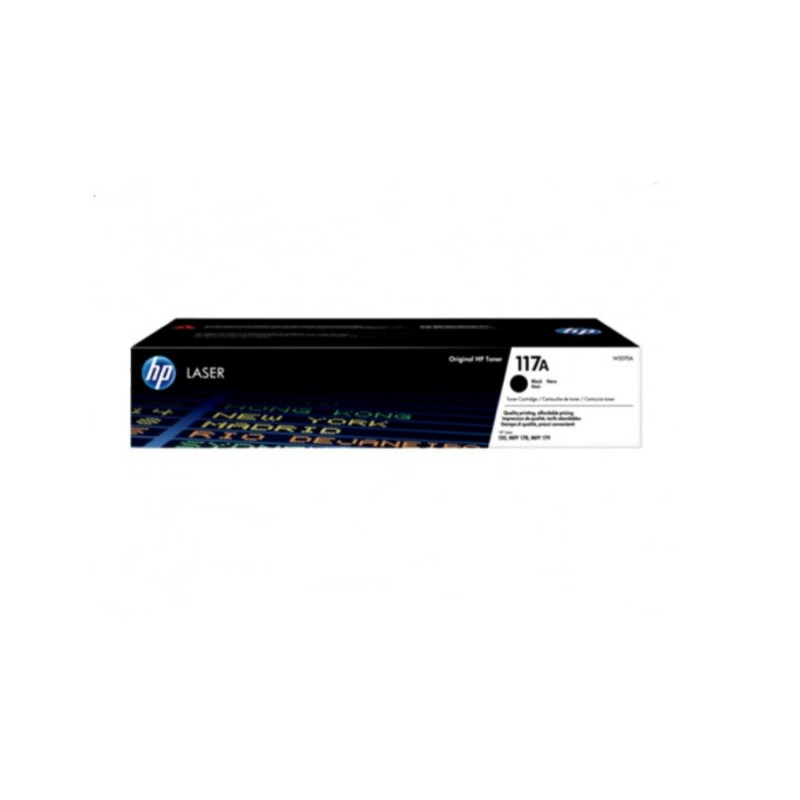 Тонер-картридж HP 117A, черный