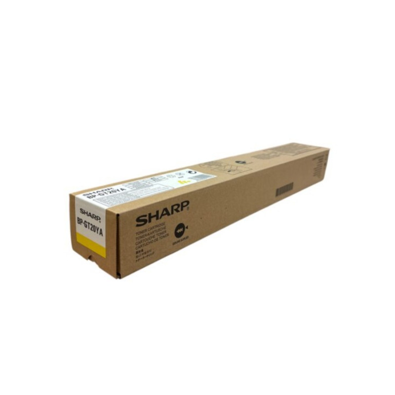 Оригинальный тонер Sharp BP-GT20YA, Yellow