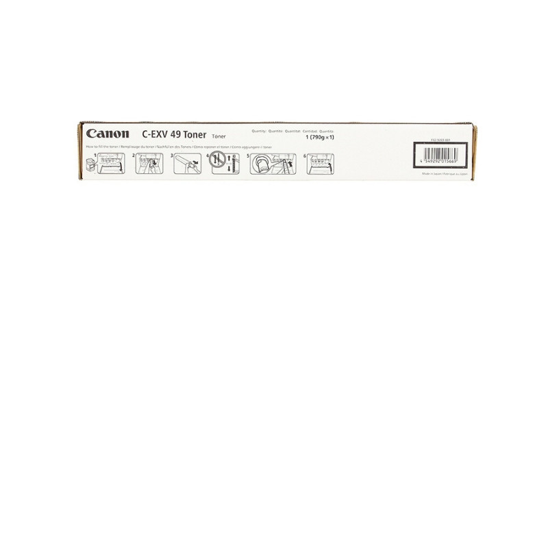 Оригинальный тонер Canon C-EXV49 Black