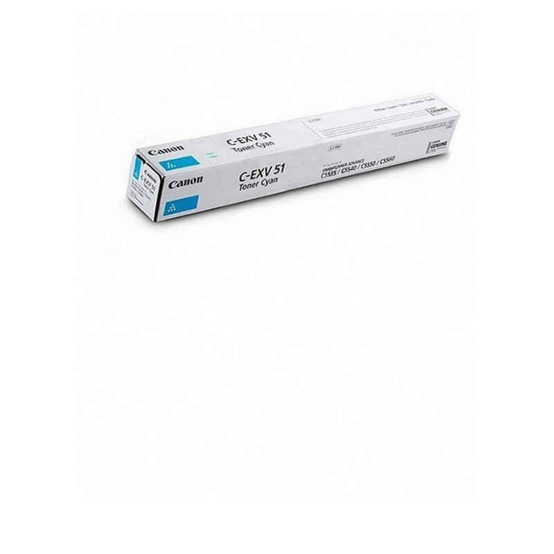 Оригинальный тонер Canon C-EXV51 Cyan