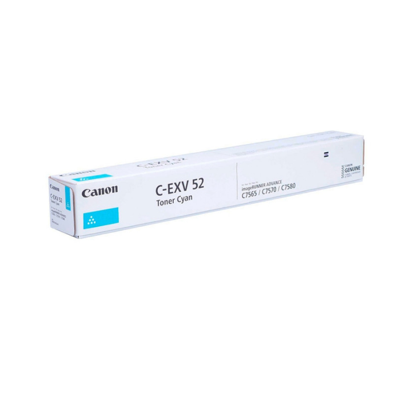 Оригинальный тонер Canon C-EXV52 Cyan