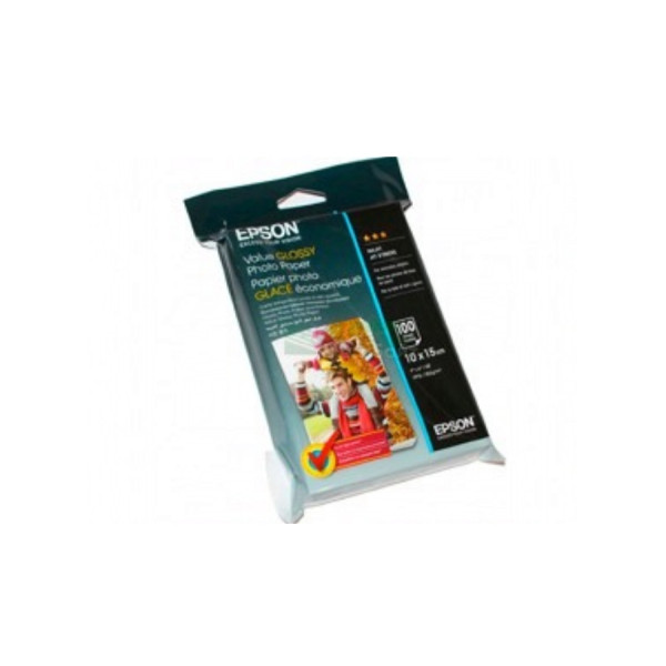 A6 Epson Value Glossy Photo Paper, 40 buc